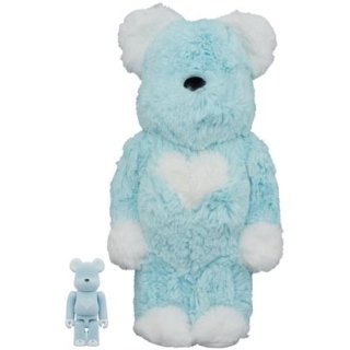 BE@RBRICK Valmuer BLUE 100％ & 400％