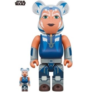 BE@RBRICK AHSOKA TANO (THE CLONE WARS Ver.) 100％ & 400％