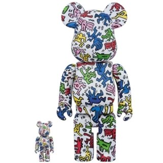 BE@RBRICK KEITH HARING 100％ & 400％
