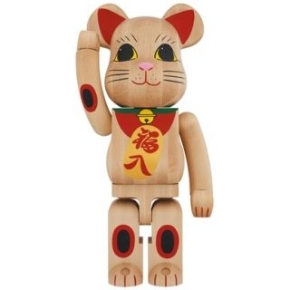 BE@RBRICK カリモク 招き猫 四 400％