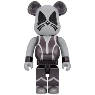 BE@RBRICK KISS CATMAN  CHROME Ver.1000％