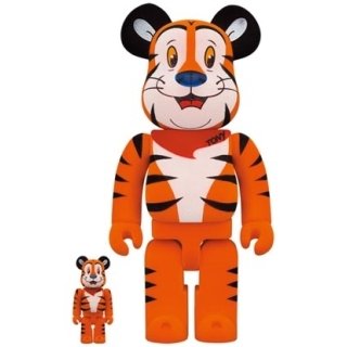 BE@RBRICK TONY THE TIGER FLOCKY Ver. 100％ & 400％