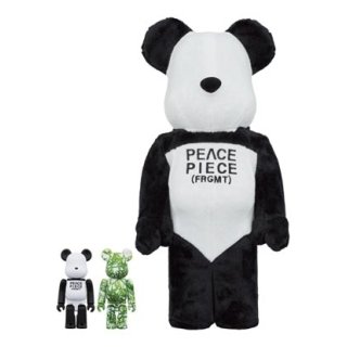 BE@RBRICK fragmentdesign PANDA 100％ & 400％ 3PCS