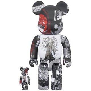 BE@RBRICK S'YTE × Junji Ito UZUMAKI 100％ & 400％