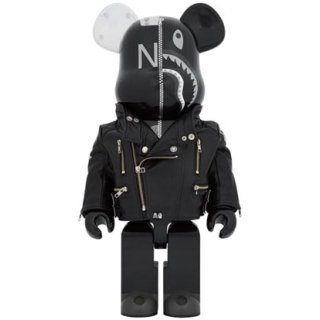 A BATHING APE(R) × NEIGHBORHOOD(R) BE@RBRICK 1000％