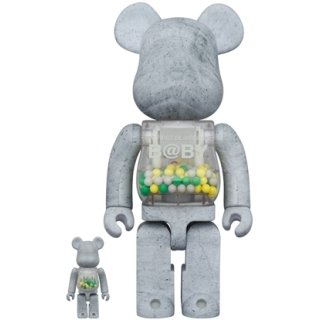 MY FIRST BE@RBRICK “CONCRETE” 100％ & 400％