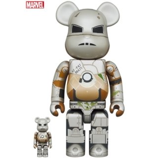 BE@RBRICK IRON MAN MARK Ⅰ 100％ & 400％