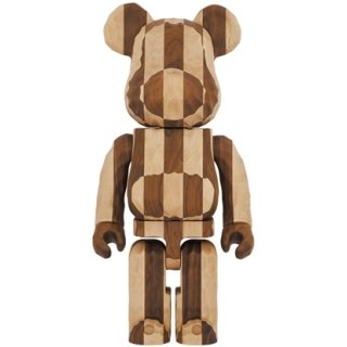 BE@RBRICK カリモク fragmentdesign 1000％ carved wooden - LONGITUDINAL CHESS