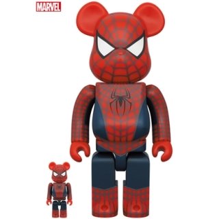 BE@RBRICK FRIENDLY NEIGHBORHOOD SPIDER-MAN 100％ & 400％