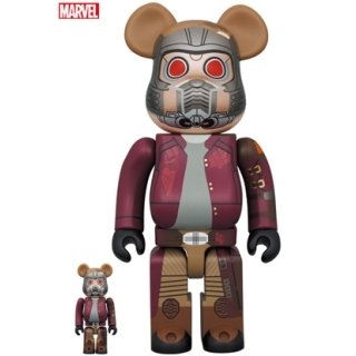 BE@RBRICK STAR-LORD 100％ & 400％