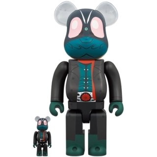 BE@RBRICK 仮面ライダー (シン・仮面ライダー) (コートVer.) 100％ & 400％