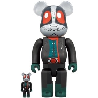 BE@RBRICK 仮面ライダー第2号 (シン・仮面ライダー) (コートVer.) 100％ & 400％