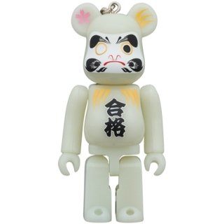 BE@RBRICK 達磨 合格 蓄光 100％
