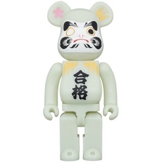 BE@RBRICK 達磨 合格 蓄光 400％