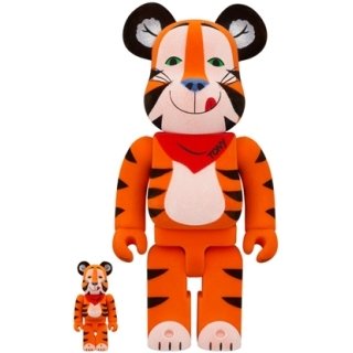 BE@RBRICK TONY THE TIGER VINTAGE FLOCKY Ver.100％ & 400％