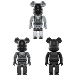 BE@RBRICK AUDIO 400% Portable Bluetooth(R) Speaker CLEAR／SMOKE／BLACK