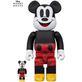 BE@RBRICK BAPE(R) MICKEY MOUSE COLOR Ver.100％ & 400％