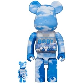 MY FIRST BE@RBRICK B@BY BLUE SKY Ver.100％ & 400％
