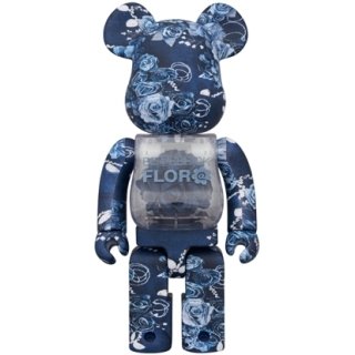 BE@RBRICK FLOR@ DENIM 400％