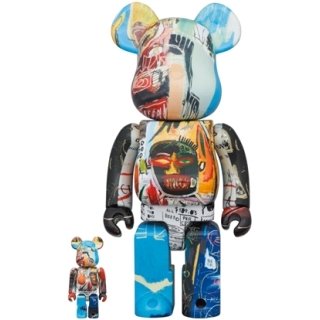 BE@RBRICK JEAN-MICHEL BASQUIAT "SPECIAL" 100％ & 400％