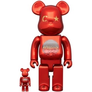 BE@RBRICK atmos × Clottee 100％ & 400％