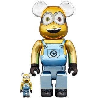 BE@RBRICK BOB Chrome Ver. 100％ & 400％