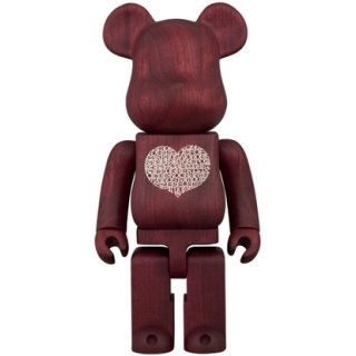 BE@RBRICK カリモク Alexander Girard International Love Heart 400％