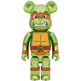 BE@RBRICK MICHELANGELO CHROME Ver. 1000％