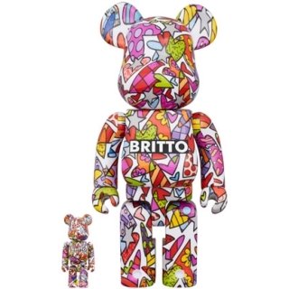 BE@RBRICK ROMERO BRITTO HEART 100％ & 400％