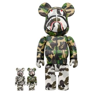 BE@RBRICK BAPE(R) × CANADA GOOSE SHARK 100％ & 400％