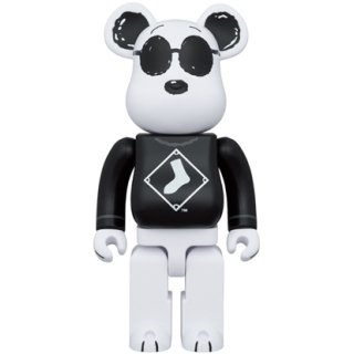 MLB × PEANUTS BE@RBRICK SNOOPY(WHITE SOX) 1000％