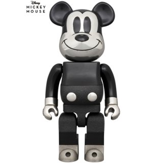 BE@RBRICK ROYAL SELANGOR MICKEY MOUSE B&W Ver. 400％