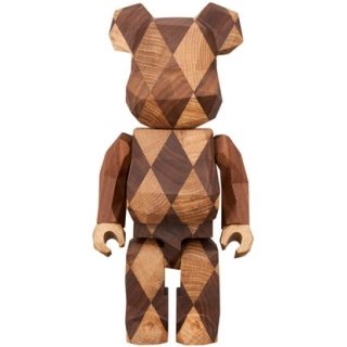 BE@RBRICK カリモク fragmentdesign polygon-LATTICE PATTERN 400％