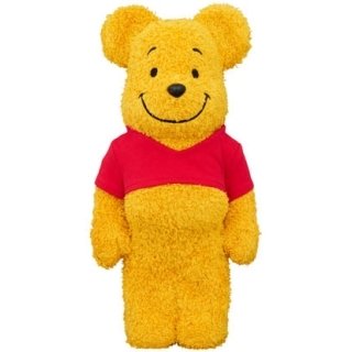 BE@RBRICK Winnie the Pooh COSTUME Ver.(PILE FABRIC) 400％
