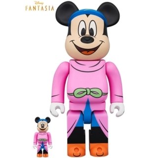 BE@RBRICK "SORCERER'S APPRENTICE" MICKEY 100％ & 400％
