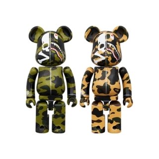 超合金 BE@RBRICK MASTERMIND VS BAPE(R) GREEN／YELLOW