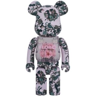 BE@RBRICK FLOR@ PINK ROSE 1000％