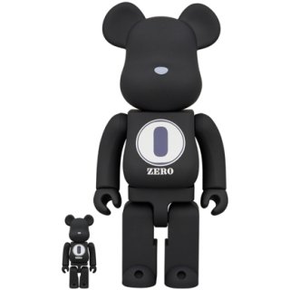 BE@RBRICK ROBERT INDIANA × fragmentdesign 100％ & 400％ BLACK