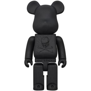 BE@RBRICK カリモク mastermind JAPAN 墨黒 400％