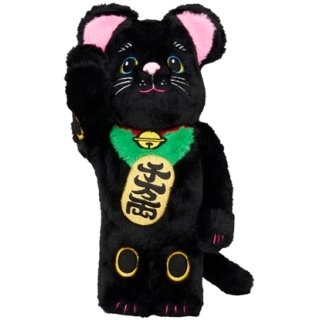BE@RBRICK 招き猫 着ぐるみ 黒 400％