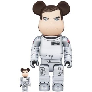 BE@RBRICK 007 James Bond "MOONRAKER" 100％ & 400％