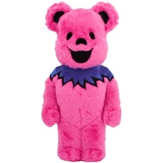 BE@RBRICK GRATEFUL DEAD DANCING BEARS COSTUME Ver. PINK  1000％