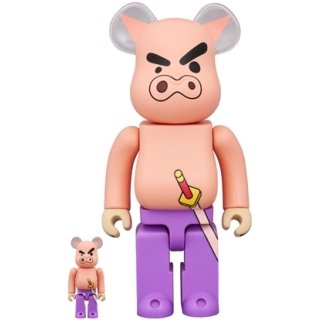 BE@RBRICK ぶりぶりざえもん 100％ & 400％