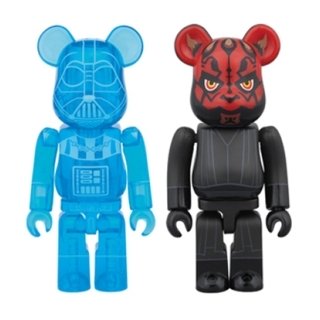 DARTH VADER(TM)（HOLOGRAPHIC Ver.） & DARTH MAUL(TM) BE@RBRICK STAR WARS 2PACK