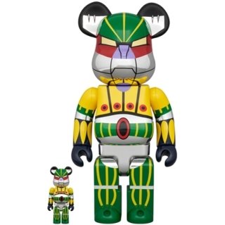 BE@RBRICK 鋼鉄ジーグ メッキVer. 100％ & 400％