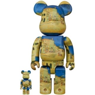 BE@RBRICK × Van Gogh Museum The Yellow House (The Street ) 100％ & 400％