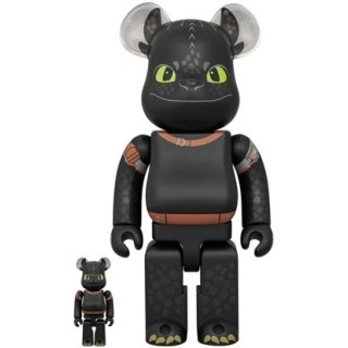 BE@RBRICK TOOTHLESS 100％ & 400％