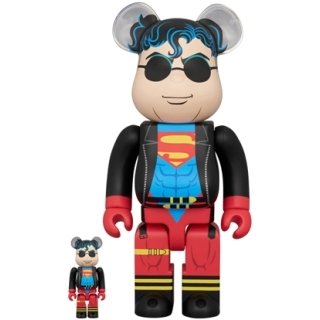 BE@RBRICK SUPERBOY 100％ & 400％