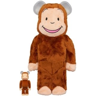 BE@RBRICK Curious George CLASSIC Ver. 100％ & 400％