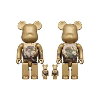 BE@RBRICK 風神雷神 100％ & 400％ 4 PCS SET